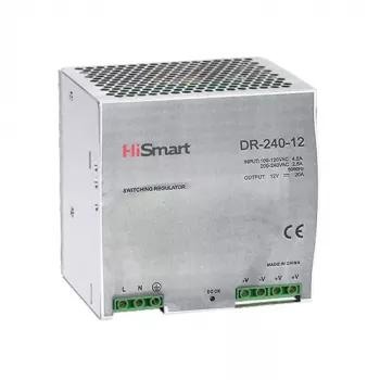Hismart DR-240-12 barošanas bloks 12V 240W DIN sliedei