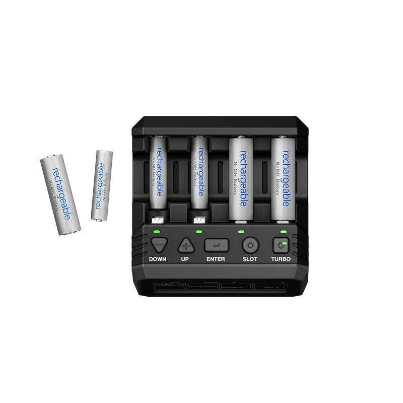Lādētājs SKYRC NC2200 4‑kanālu AA/AAA 2200mAh akumulatoriem