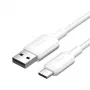 USB-C uz USB 2.0 kabelis, 1m, balts, Vention CTQWF
