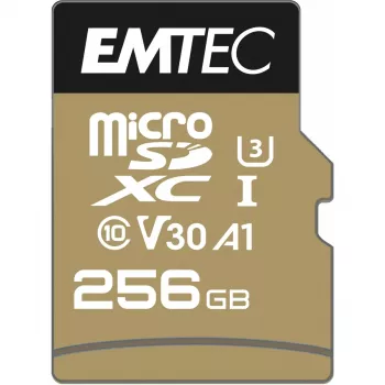 Atmiņas karte Emtec SpeedIN Pro 256 GB MicroSDXC UHS-I Class 10