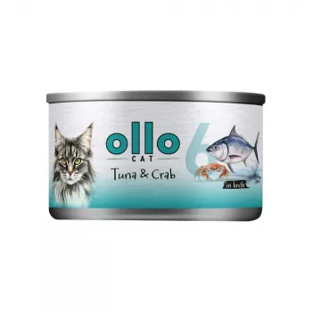 Ollo Tuncis ar Krabi Buljonā Nr 6 70g