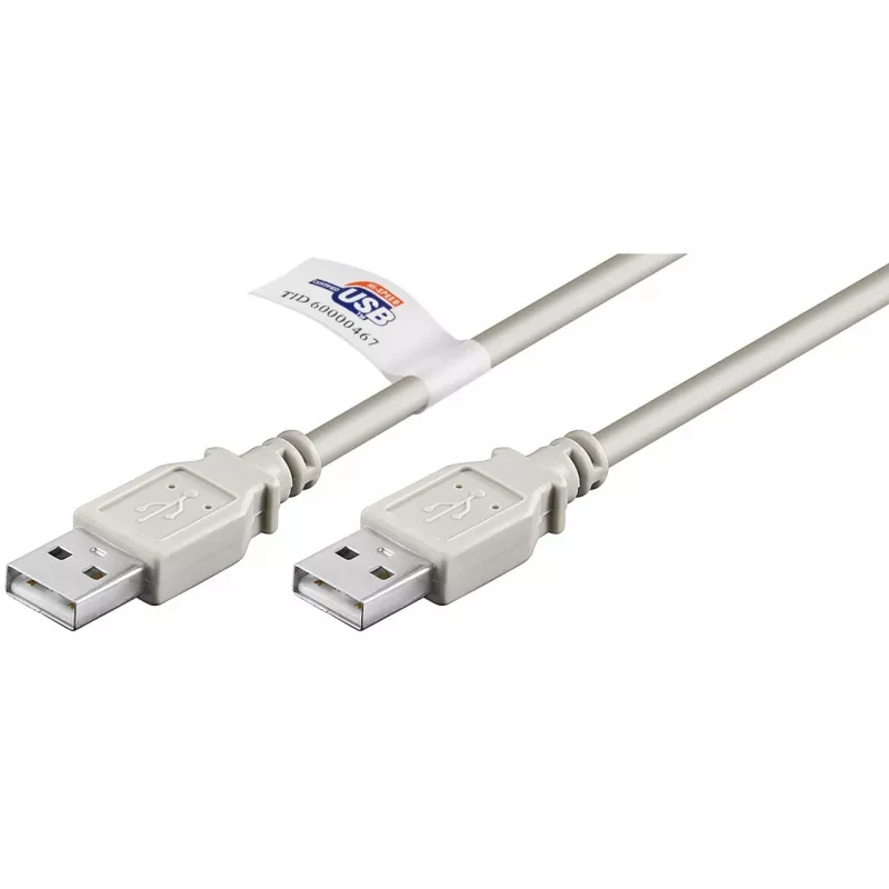 Goobay 50796 USB kabelis pelēks