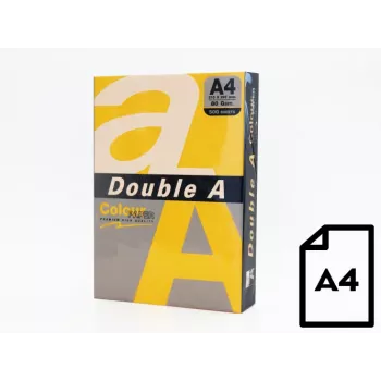 Krāsainais A4 papīrs double a DA-GOLD 80 g/m², 500 loksnes