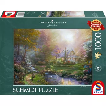 Puzle 1000 gabali Schmidt Spiele Thomas Kinkade Studios 'The Perfect Mother's Day'