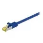 Wentronic Goobay Cat.7 Raw Cable Patch kabelis, S/FTP (PiMF), Zils, 30 m - LSZH halogēnu nesaturošs, Varš, RJ45 spraudnis (91673)