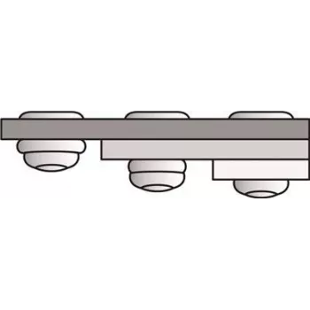 Aklā kniede GESIPA PolyGrip® 4,8×10,0 mm alumīnijs/nerūsējošais tērauds, 500 gab.