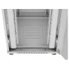 LANBERG 19 42U 800x1000 Brīvi stāvošs LCD stikla durvju skapis (FlatPack) (Spedīcijas piegāde)