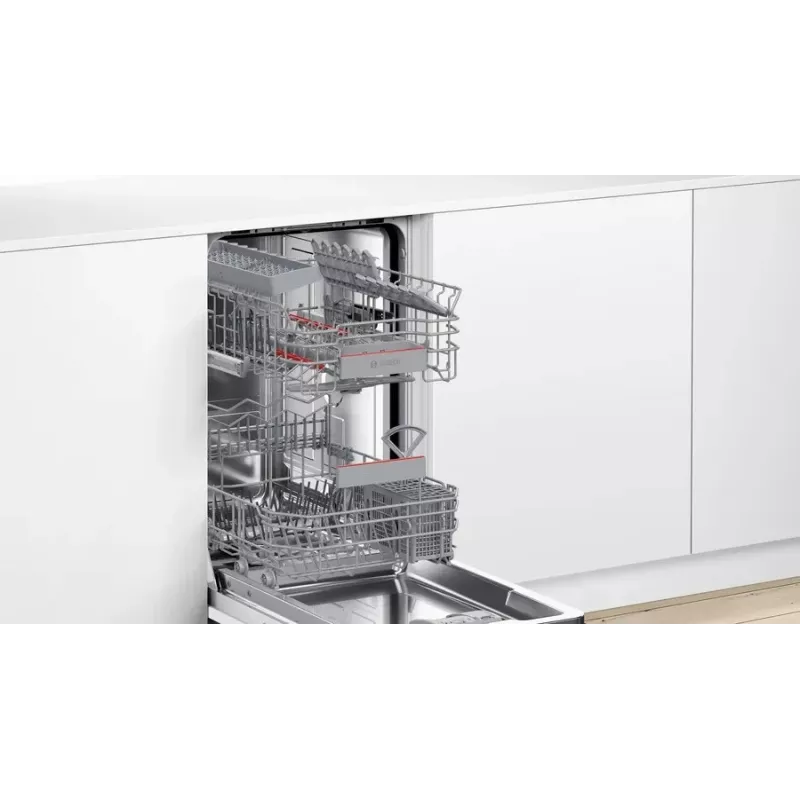 Iebūvējamā trauku mazgājamā mašīna Bosch SPV4EKX24E, 9 komplekti, 44 dB
