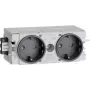Hager Dado Trunking Plug-In Modulis (120 x 50 x 61 mm) GS20009011 1 gab. grafīta melns (RAL 9011)