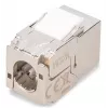 Digitus CAT 6A kompakts keystone modulis, ekranēts, bezinstrumentu montāža, 24 gab.