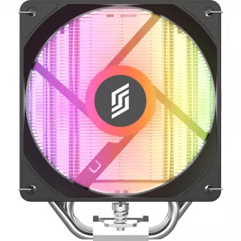 CPU dzesētājs Silentware Bora 120 mm, melns/sudrabs, modelis BORA