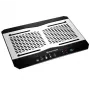 Dzesēšanas paliktnis klēpjdatoram THERMALTAKE CL-N002-PL12BL-A, 12 cm ventilators, alumīnijs un plastmasa, 390×277.5×49.3 mm, 1000–1300 RPM