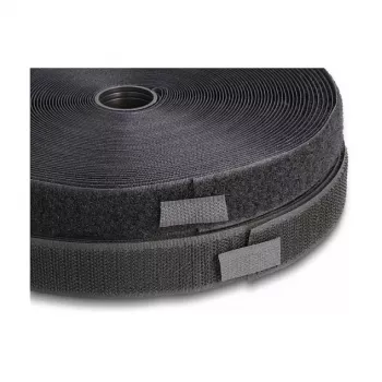 DeLOCK Heavy-duty lipīgā lente 15 m x 25 mm melna