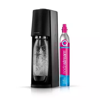 SodaStream Terra Megapack Melns Gāzētājs 1L Pudele 60L Baloniņš