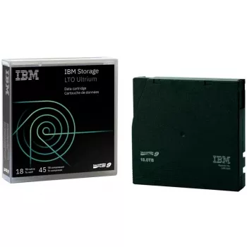 IBM LTO Ultrium 9 - 18 TB / 45 TB - bez marķējuma