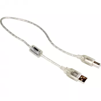 USB kabelis DeLOCK 0.5m A-B Pelēks 82057