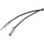 shiverpeaks sp-PROFESSIONAL Audio kabelis 5 m 3.5mm Zils - Hroms (SP30808-SLIM)