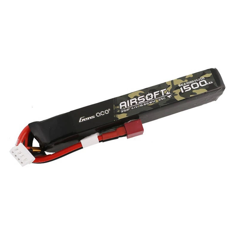 Litija-polimēra (LiPo) Akumulators Gens Ace GEA15003S25D 1500mAh 3S 11.1V 25C