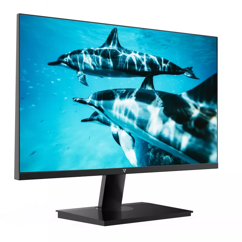V7 27 collu FHD IPS monitors HDMI 100Hz 1080P FHD VGA skaļrunis Plakanā ekrāna (TFTLCD) IPS L270V0-E