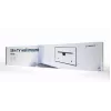 Gembird WM-S80F-01 plakans fiksēts televizora sienas stiprinājums 37–80" (2,03 m), VESA līdz 600x400, līdz 50 kg, melns