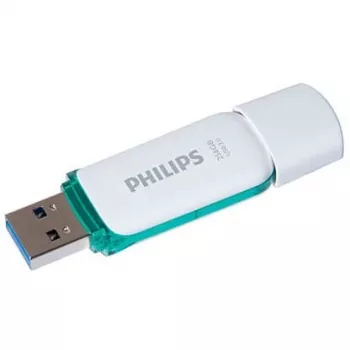 Philips FM25FD75B USB zibatmiņa 256 GB USB Type-A 3.2 Gen 1 (3.1 Gen 1) Tirkīza, Balta