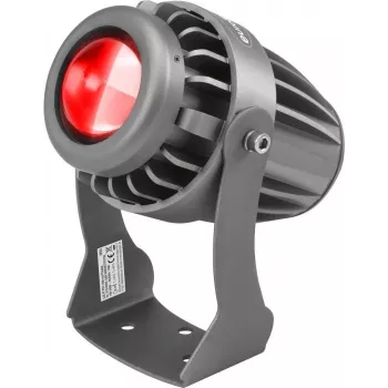 EUROLITE pinspot LED IP PST-10W 10W — ūdensizturīgs LED punktveida prožektors akcentu apgaismojumam