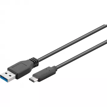 Wentronic Goobay USB 3.0 SuperSpeed kabelis, USB-A > USB-C, 3 m (73141)