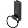 Goobay USB-C – Ethernet adapter melns (76579)