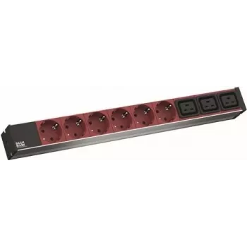 Strāvas sadalītājs Bachmann 800.2333, 1U, 19 inch, 9×C19, 230V/16A, 2m kabelis