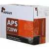Inter-Tech Argus APS-720W barošanas bloks, 720 W, ATX12V 2,31, 115–230 V, 47–63 Hz, 20+4 kontaktu ATX, aktīvs PFC, 120 mm ventilators, melns