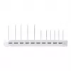 Unitek uzlādes stacija 10X USB 2.4A 60W Balta
