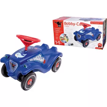 Braucamā mašīna Simba-Dickie BIG Bobby-Car Classic Ocean, stūmējmašīna, 1–5 gadi, zila/sarkana