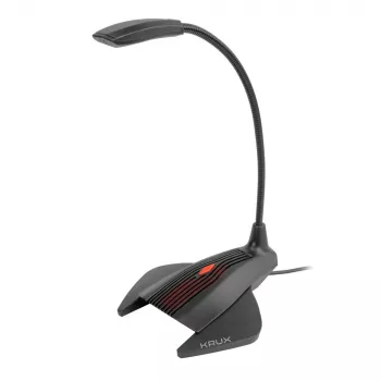 Vadu mikrofons KRUX Prana Jack KRX0005 — kardioīds, 20–20000 Hz, 16-bit, melns