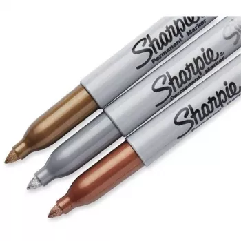 Marķieris Fine Tip Sharpie 1986006 Bronza Zelts Sudrabs