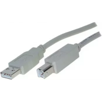 USB kabelis USB 2.0 ShiverPeaks BS77021 1m Pelēks