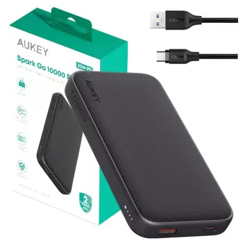 Pārnēsājams lādētājs PowerBank Aukey PB-Y46P 10000mAh