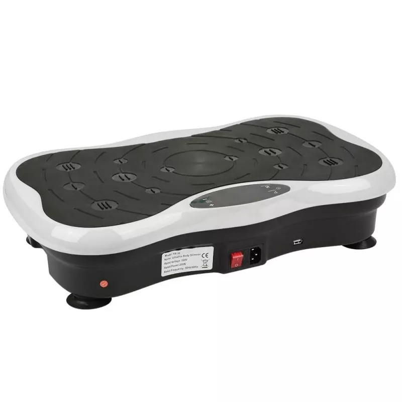 Extralink Vibrācijas platforma vingrošanai Moonwalk Spinmove Balta