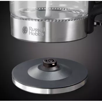 Elektriskā tējkanna Russell Hobbs 1.7 L 2200 W Nerūsējošais tērauds Caurspīdīga