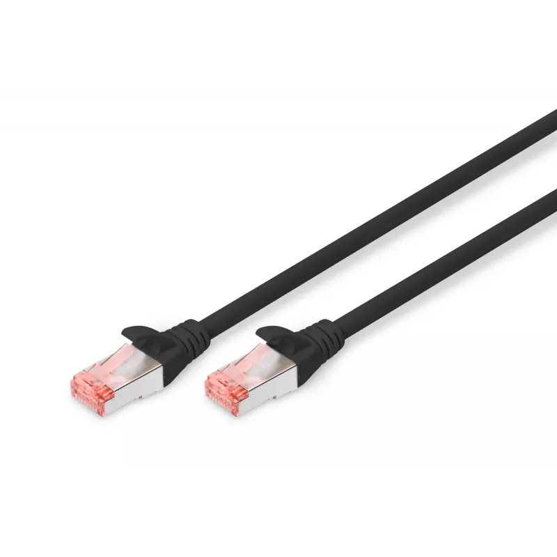 Tīkla kabelis Digitus CAT 6 S/FTP RJ-45 7m Melns