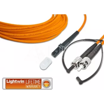 Lightwin LWL savienotājkabelis, duplekss, MM OM2, MTRJ - ST, 2,0 m (LDP-50 MTRJ-ST 2.0)