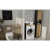 Top e shop POLA veļas mazgājamās mašīnas skapis - Antracīts / Artisan Oak