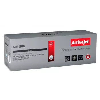 Tonera kasetne ActiveJet ATH-36N melna HP 36A / Canon CRG-713, 2000 lpp, lāzer, 1 gab.
