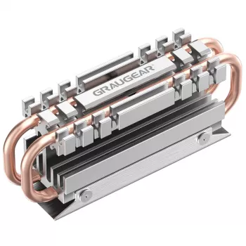 Dzesētājs/ Radiators GRAUGEAR G-M2HS06 Alumīnijs Varš M.2 NVMe SSD