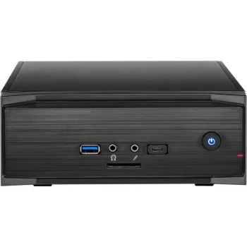 Inter-Tech MW-01 II korpuss Mini-ITX, USB 3.0 (A+C) melns, karšu lasītājs (88881244)