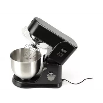 Virtuves kombains Black & Decker BXKM1001E 1000W, 5.2L nerūsējošā tērauda bļoda, 8 ātrumi, mīcīšanas un putošanas funkcijas