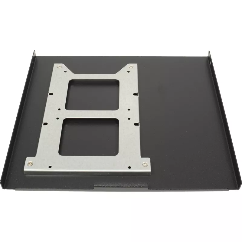 Korpuss INTER-TECH S21 melns/sudrabs ATX atbalsts 6 ventilatoriem