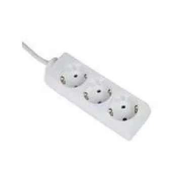 Hama 00030569 pārsprieguma aizsargs, balts, 3 AC kontaktligzdas, 230 V, 3 m