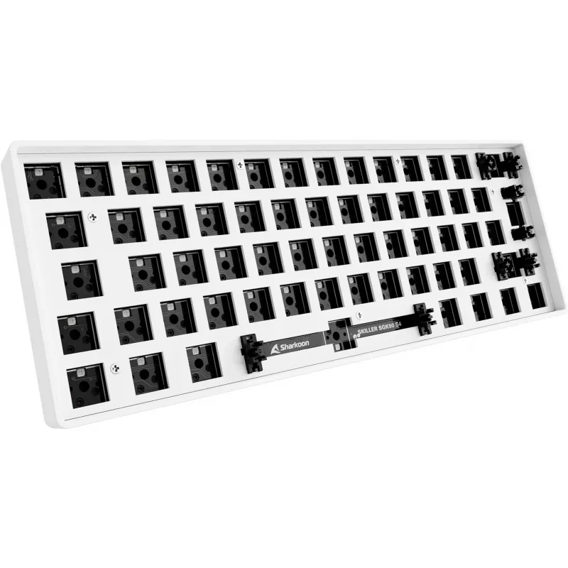 Sharkoon Skiller SGK50 S4 Barebone spēļu tastatūra USB balta
