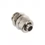 Taisnais savienotājs G1/4 collas uz 10/8mm - Spīdīgs sudrabs