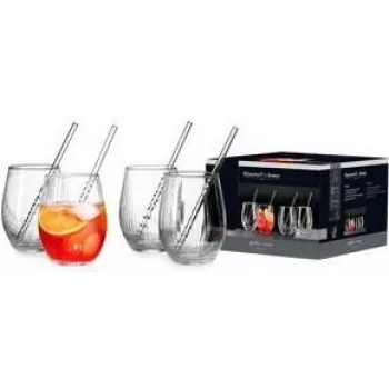 Stikla glāžu komplekts ritzenhoff & breker SPRITZ 8 daļas, trauku mazgājamā mašīnā drošs